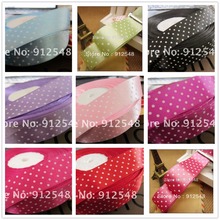 YJHSMY 5yard/lot 9style 1"(25mm) grosgrain Printed white dots ribbon,Garment accessories,Hair ribbon,xwxd35 2024 - buy cheap