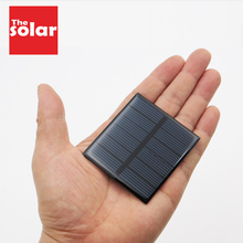 Painel solar padrão de epóxi policristalino, 3v dc, 0.45 ma, w, faça você mesmo, módulo de carga de bateria, mini brinquedo de célula solar 2024 - compre barato