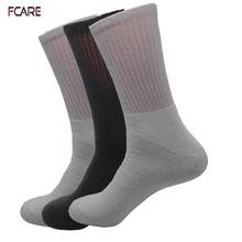 Fcare 8PCS=4 pairs long leg  rubber band screw men socks leisure Men terry deporte socks men hot socks 2024 - buy cheap