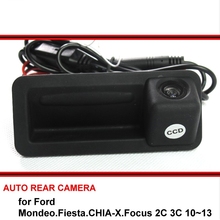 Mango de maletero impermeable con visión nocturna para coche, cámara de respaldo reverso HD, vista trasera, para Ford Mondeo Fiesta CHIA-X Focus 2C 3C 10 ~ 13 2024 - compra barato