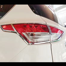 ABS хром для Ford Kuga Escape 2013 автомобильные аксессуары Стайлинг Автомобильный задний фонарь крышка отделка Автомобильный декоративный стикер 4 шт. 2024 - купить недорого