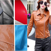Fashion 135*50cm 2 pc Synthetic Leather Material Fabric&Soft PU Leather Fabric&Faux Leather Fabric For Diy Sewing Pants&Clothing 2024 - buy cheap