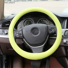 DoColors Car Silicone Steering Wheel Cover Case For BMW 1 2 3 4 5 6 7 M-series E46 E90 X1 X3 X4 X5 X6 F07 F09 F10 F30 F35 2024 - buy cheap