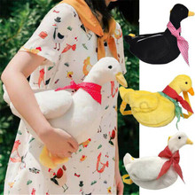 2019 Brand New Style Duck Plush Purse Cartoon Animals Shape Crossbody Bag Shoulder Messenger Bag 2024 - buy cheap