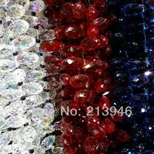 50Pcs/Pack (20*10MM) Water Drop Crystal Glass Bead Strand Jewelry Beads Findings & Accessories 2024 - buy cheap