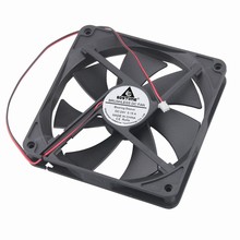 Gdstime 5 Pcs DC 24V 14cm Computer Case Brushless Fan 140mm x 25mm PC CPU Cooling Cooler 140*140*25mm 2-Wire 2Pin 2024 - buy cheap
