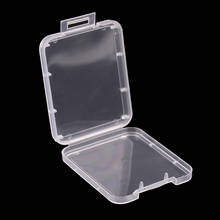 5pcs/lot Memory Card Case Box Protective Case for SD SDHC MMC XD CF Card White transparent 2024 - buy cheap