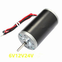 DC6V 12 V 24 V motor de imã Permanente de alta-velocidade, Para A Frente e reverso velocidade DC torque Grande alta-potência do motor Em Miniatura, J17666 2024 - compre barato