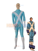 Iceman X-men Superhero Costume spandex halloween cosplay party suit the most popular X-men costume Free Shipping 2024 - buy cheap