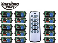 Sistema de interruptor com controle remoto sem fio, longo alcance, 1000m, ac220v, 1ch, rf, luz/lâmpada/janela/portas de garagem
