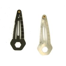 Camping Equipment Outdoor Multi Tool Hair clip Band Sawtooth Outdoor Survival Tool Tourism Equipment Hiking And Camping 2024 - buy cheap