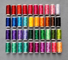 40PCS/lot 8g/pcs Multicolor Ice Silk Embroidery Thread Sewing Embroidery Cross Stitch Silk Threads Embroidery Line For Handmade 2024 - buy cheap