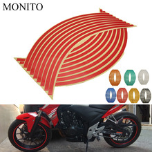 Hot Motorcycle Wheel Sticker Motocross Reflective Decals Rim Tape Strip For YAMAHA MT10 MT07 MT09 MT/FZ 07 09 FZ07 FZ09 FZ8 Z900 2024 - buy cheap