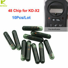 KEYECU-transpondedor de cristal KD, copia 48 ID48, Chip especial para KEYDIY, clonador de llaves de KD-X2, 10 unids/lote 2024 - compra barato