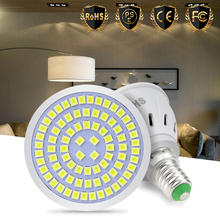 Bombilla para foco LED MR16, lámpara E27 de 220V, E14, GU10, GU5.3, 48, 60, 80, B22, 5W, 7W, 9W 2024 - compra barato