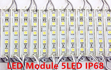 200PCS 5050 SMD 5LEDs LED Module White/Warm White/Red/Green/Blue Waterproof Light Advertising lamp DC 12V Wholesale 2024 - buy cheap