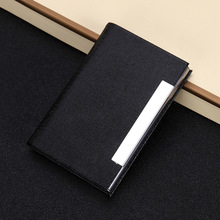 Weduoduo 2019 new Men card holder women fashion PU leather bank name business card case classic style handy card box 2024 - buy cheap