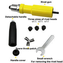Electric Rivet Nut Gun Riveting Tool Cordless Insert Riveter Adapter Kit Handheld Riveter Adapter Kit For Power Tool 2024 - buy cheap