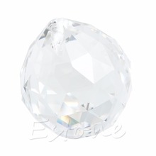 Lámpara de cristal transparente, bola PRISMA, atrapasueños, decoración de boda, 20mm, L15 2024 - compra barato