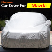 Capa anti-uv resistente a chuva para mazda 2 323 3, cobertura de carro para ambientes internos e externos, proteção solar, neve, resistente a arranhões 2024 - compre barato