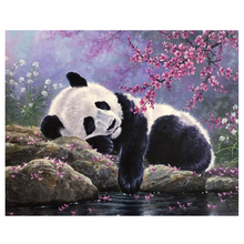 Diamante Pintura Ponto Cruz Panda 5D Completa Broca Quadrado Diamante DIY Kit Bordado Venda Diamante Mosaic Animal Home Decor 2024 - compre barato
