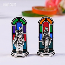 200 peças. St. transversal estátua de jesus. Estátua da virgem maria colorida 2024 - compre barato