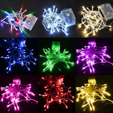 AA Battery Operated 3M30leds LED Fairy light string Christmas Holiday Party Wedding Garden decoration  Lights 9 Colors 2024 - buy cheap