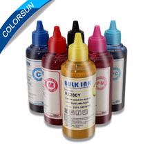 Colorsun-tinta de sublimação para impressoras epson l800/p50 1390, tinta de transferência, para placas, canecas, vidro, metal, bandeira ou copo 2024 - compre barato