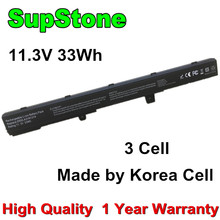 SupStone 33Wh 3 сотового A31N1319 Аккумулятор для ноутбука ASUS X451 X451C X451CA X551 X551C X551CA A41N1308 0B110-00250100 00250600 2024 - купить недорого