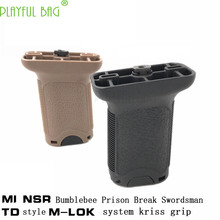 Juguete CS para actividades al aire libre, pistola de agua de uso TD Style m-lok, sistema de nailon, agarre frontal táctico NSR prison Break KRISSI LI22 2024 - compra barato