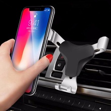 Car Mobile Phone Holder Universal Gravity Air Vent Holder For Iphone X 8 7 6 XS XR Xiaomi GPS Smartphone Cell Phone Mount Holder 2024 - buy cheap