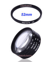 Макрообъектив Diopter 5x + 1 + 2 + 4 + 8 + 10 для Canon, Nikon, Sony, Olympus, Pentax, объектив камеры D052, 52 мм 2024 - купить недорого