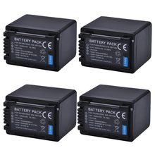 4Pc 3900mAh VW-VBT380 VBT380 VW-VBT190 Battery Pack for Panasonic HC-V110, HC-V130, HC-V160, HC-V180, HC-V201, HC-V250, HC-V260 2024 - buy cheap