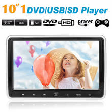 10 1 Inches Car Headrest Dvd Player Auto Monitor Touch Button Built In Speakers Support Game Disk Fm Ir Hd Input Sd Card Slot Buy Cheap In An Online Store With Delivery Price