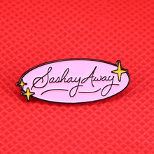 Sashay away enamel pin pink brooch stars badge cute pins fierce gift thought jewelry creative women shirts jacket accessoires 2024 - buy cheap