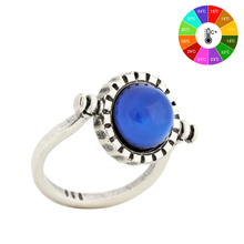 Mojo Vintage Bohemia Retro Color Change Mood Ring Emotion Feeling Changeable Ring Temperature Control Ring for Women MJ-RS035 2024 - buy cheap