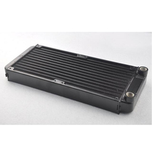 Computer water cooling radiator OD10mm 240p water discharge Auminum can set 2 fans exhaust heat exchanger cooled exhaust 2024 - buy cheap
