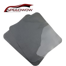 SPEEDWOW 2pcs Black Grid Pattern Car Window Sticker UV Sticker Sun-shading Sunscreen Film Sticker Car Styling Auto Supplies 2024 - buy cheap