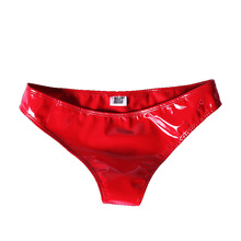 Latex PVC Shiny Low-Rise G-string Panties Sexy G string Micro Thong T-Back Erotic Lingerie Stage Wear For Women 2024 - buy cheap