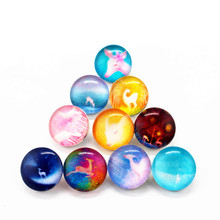 New Arrive 10pcs/lot zoology deer Snap Buttons Charms 18mm Print Glass Buttons Fit DIY Snap Bracelets&Bangle Jewelry 2024 - buy cheap