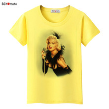 bgtomato super star fashion Actress t shirt girl/women beautiful sexy shirt Good quality brand casual shirt cool tops 2024 - buy cheap