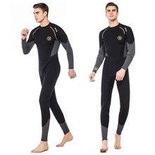 Roupa de mergulho 3mm para homens, vestimenta de mergulho com proteção uv, para mergulho 2024 - compre barato