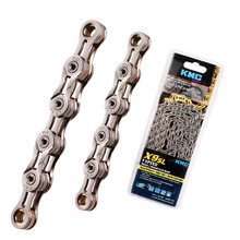 Original KMC X9SL 9 Speed Chain Silver for Trekking 116 Links Super Light Nickel Plated 9S Chain + Missing Link 2024 - buy cheap