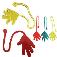 Random  color 5Pcs Kids Sticky Hands Palm Party Favor Toys Novelties Prizes Birthday Gift 2024 - buy cheap