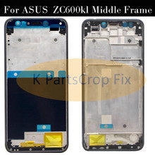 Média negra Moldura Substituição para Asus ZenFone 5 Lite 5Q X017DA ZC600KL S630 SDM630 Oriente quadro Frete grátis + ferramentas 2024 - compre barato