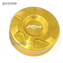 Cap Tampa Do Reservatório Do Fluido de Freio traseiro Para YAMAHA YZF R125 YZF-R125 YZFR125 2008-2019 Acessórios Da Motocicleta CNC Com O Logotipo 2024 - compre barato