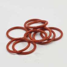 2pcs Wire diameter 4mm Silicone O-ring Red high temperature Waterproof rubber seal 145mm-195mm Outer diameter 2024 - buy cheap