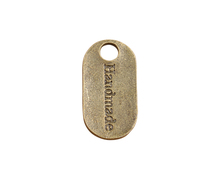 60PCS Antiqued Bronze Handmade Word Charms #91326 2024 - buy cheap