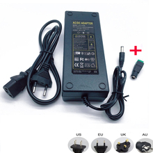 12V 10A 10 amp 120W DC EU/US UK AU адаптер питания трансформатор Светодиодная лента 2024 - купить недорого
