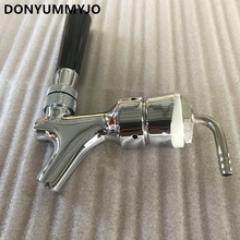 New Homebrew Beer Tap Polished Chrome Draft Beer Faucet 6mm elbow 2024 - buy cheap